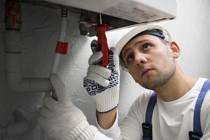 radiator installation